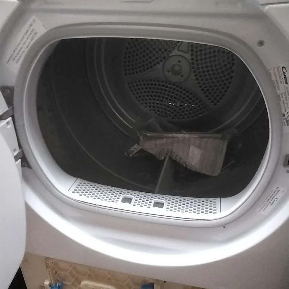 CANDY SMART 8KG CONDENSER TUMBLE DRYER - SENSOR DRY - WHITE CSEC8LF-80