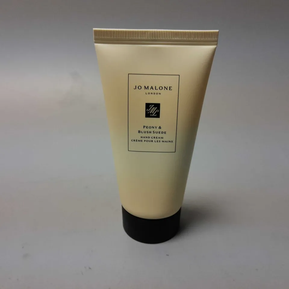 BOXED JO MALONE PEONY & BLUSH SUEDE HAND CREAM (50ml)