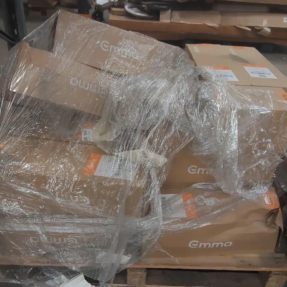PALLET CONTAINING A LARGE QUANTITY OF ASSORTED EMMA PRODUCTS INCLUDING DUVETS