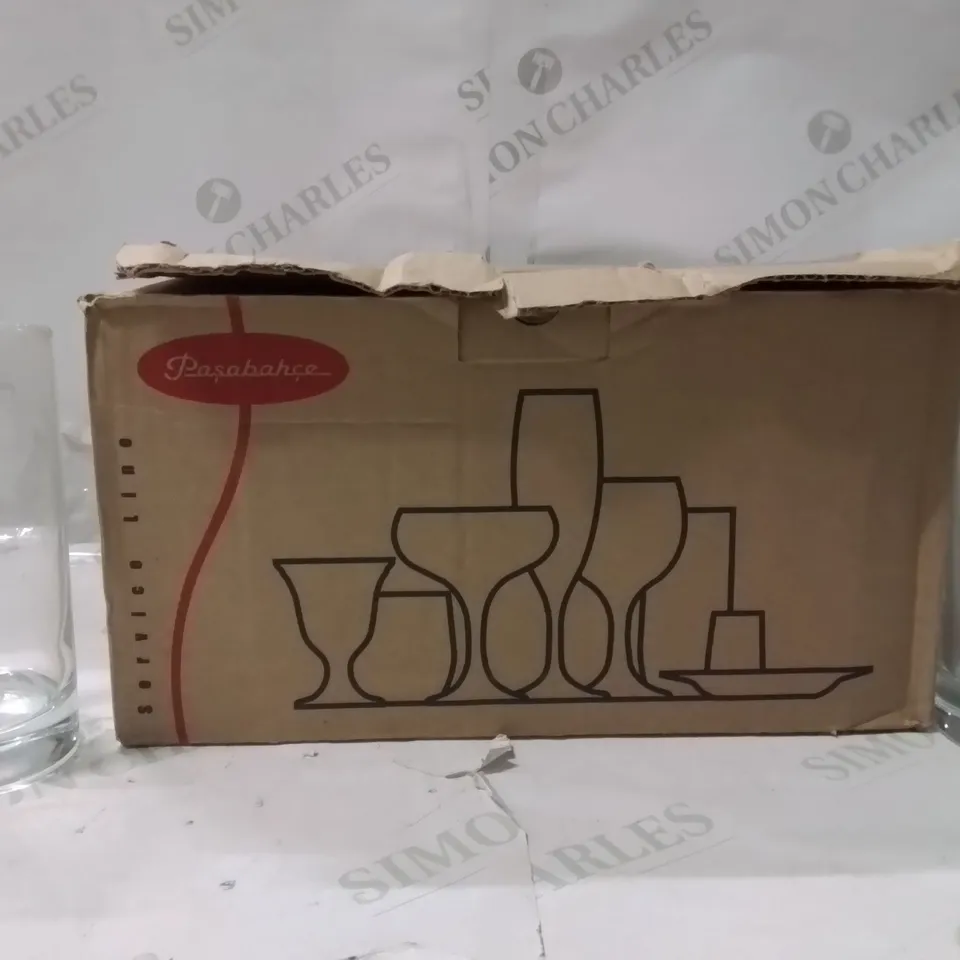 BOXED PASABAHCE SIDE HIBALL SET OF 12