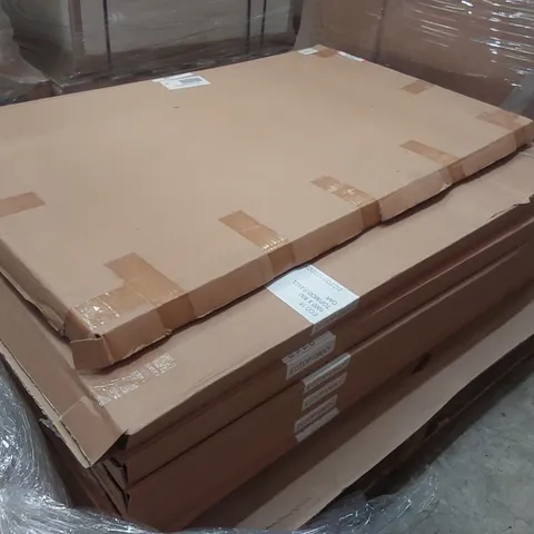 PALLET CONTAINING A LARGE ASSORTMENT OF BRAND NEW DESK TOPS