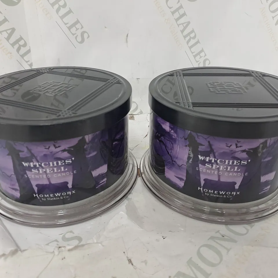 HOMEWORX SET OF WITCHES SPELL CANDLES