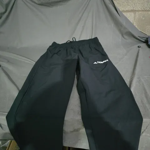 ADIDAS TERREX MT ESS PANTS – BLACK, MENS UK XS (VERIFY SIZE)