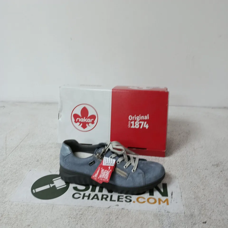 BOXED IEKER BLUE CASUAL SHOES – EUR 39