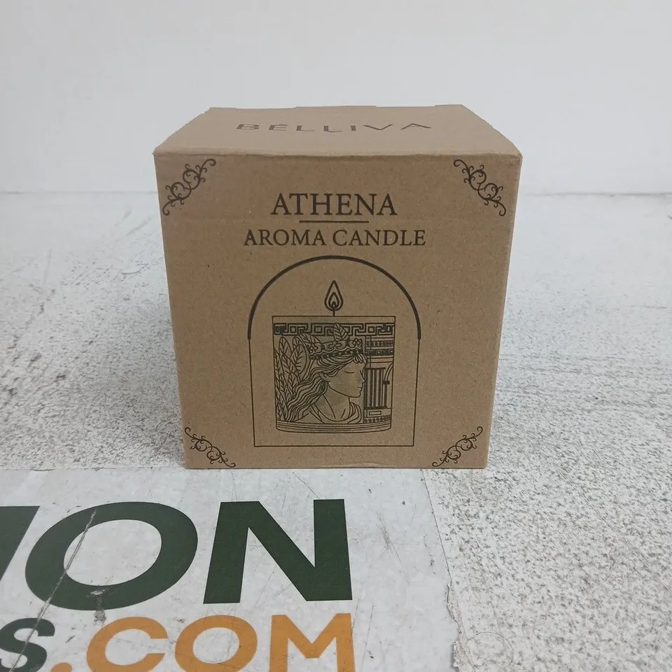 BELLIVA ATHENA AROMA CANDLE – FRESHLY PICKED ROSES, 5OZ (140G)