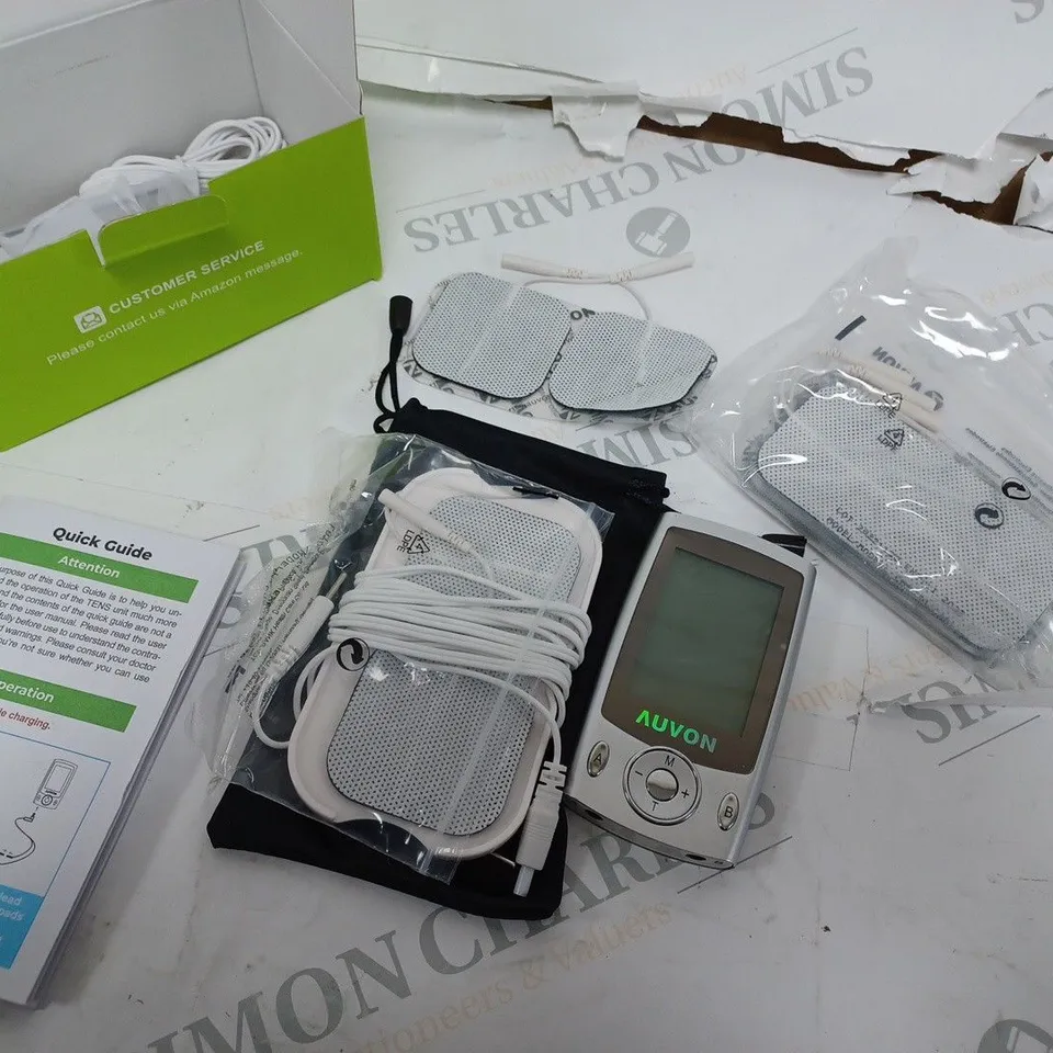 BOXED AUVON TENS AND MUSCLE STIMULATOR