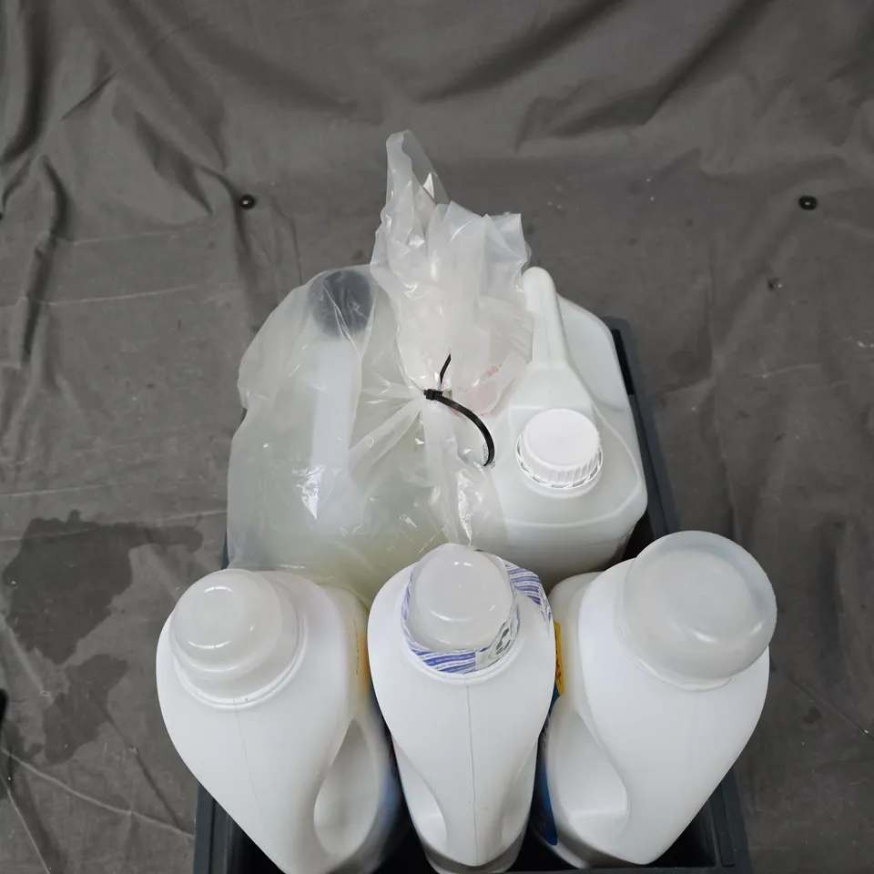 BOX OF 5 ASSORTED LIQUIDS