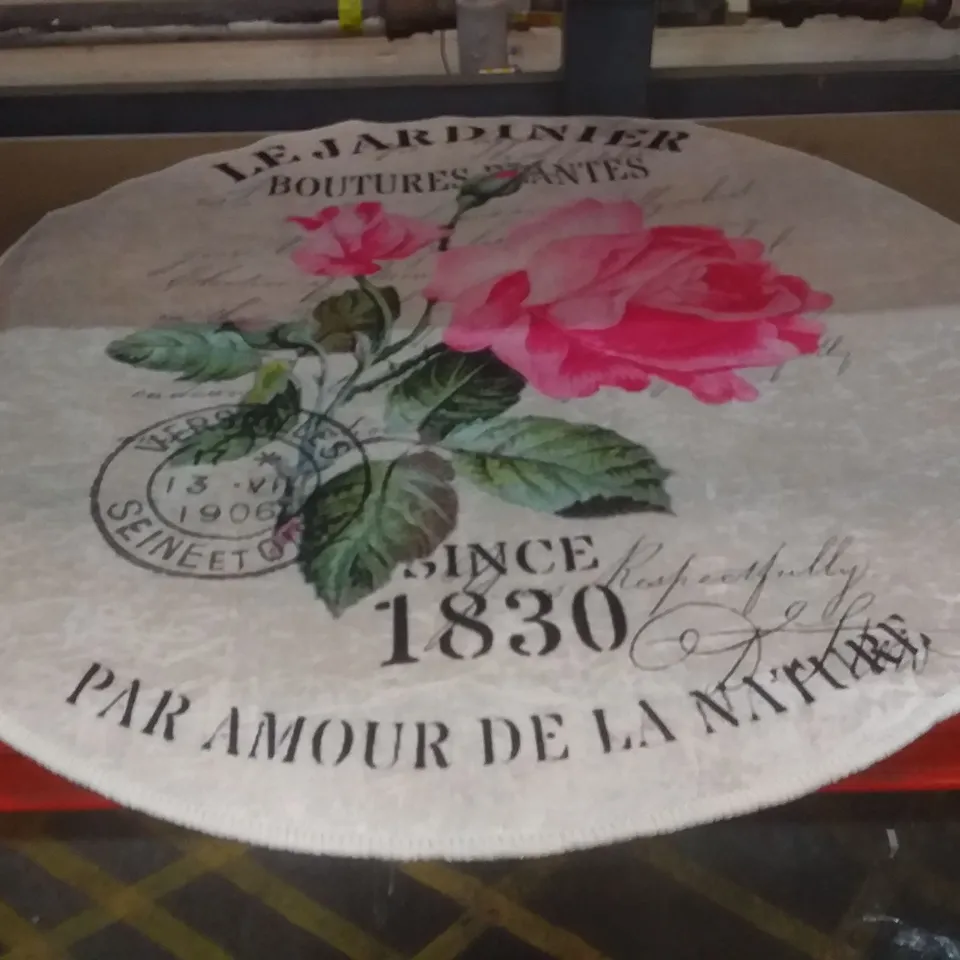 JARDINER DJT BATHMAT - ROSE 