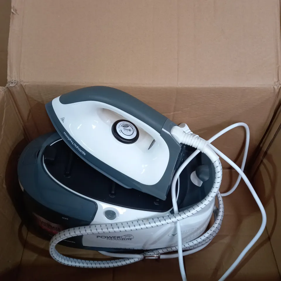 MORPHY RICHARDS POWER STEAM ELITE STEAM GENERATOR IRON GREY 