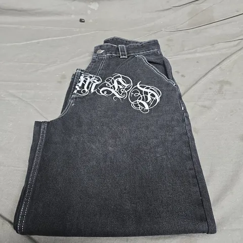 NAMED COLLECTIVE SIGNATURE WASHED JEANS - SIZE SMALL