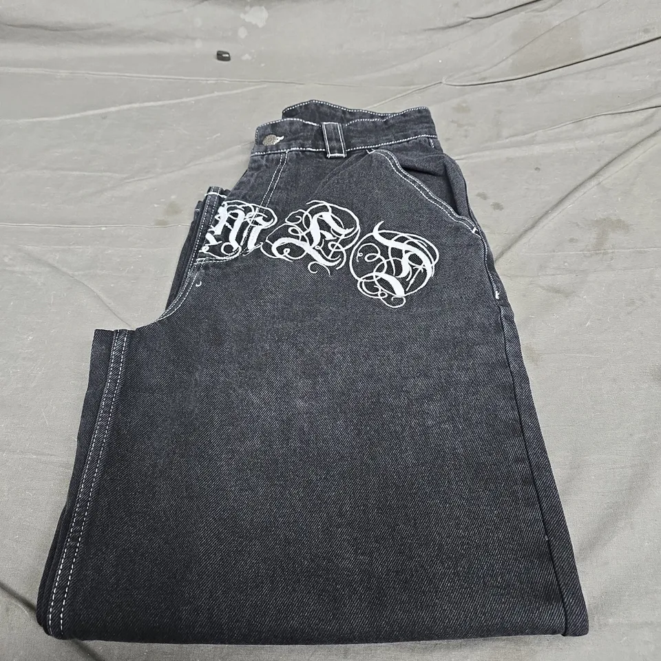 NAMED COLLECTIVE SIGNATURE WASHED JEANS - SIZE SMALL