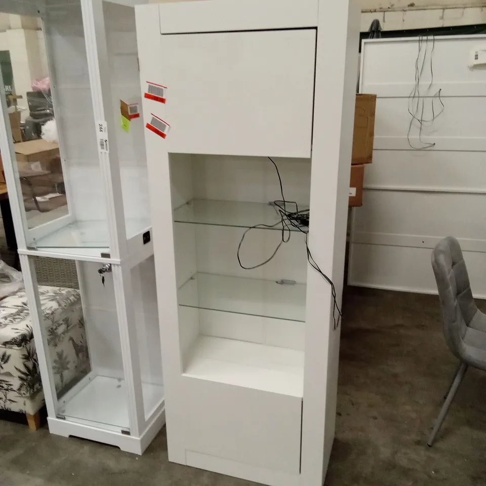 DISPLAY CABINET - WHITE