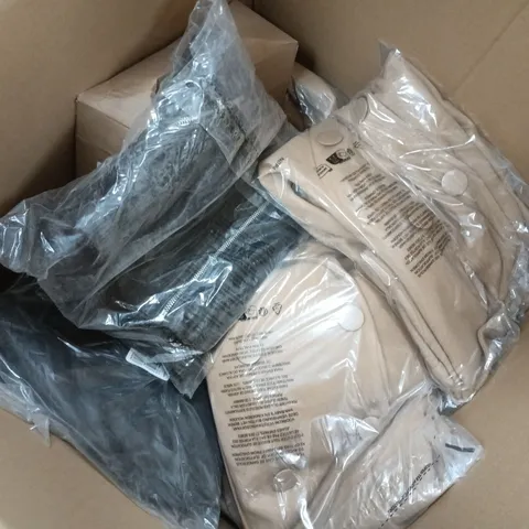 APPROXIMATELY 14 ASSORTED CLOTHING ITEMS IN VARIOUS SIZES, COLOURS & STYLES TO INCLUDE BRANDS SUCH AS FINERY, CENTIGRADE, BRENDA EDWARDS, ETC - COLLECTION ONLY