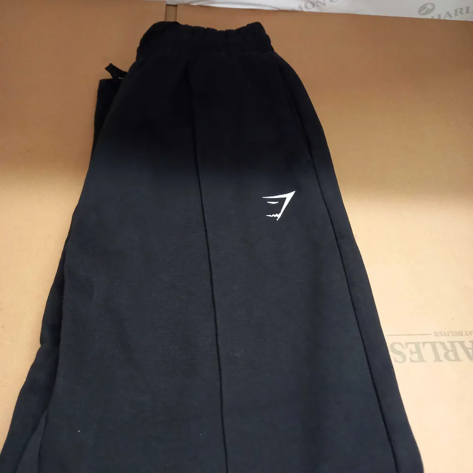 GYMSHARK FLEECE TRACKIE BOTTOMS SIZE S