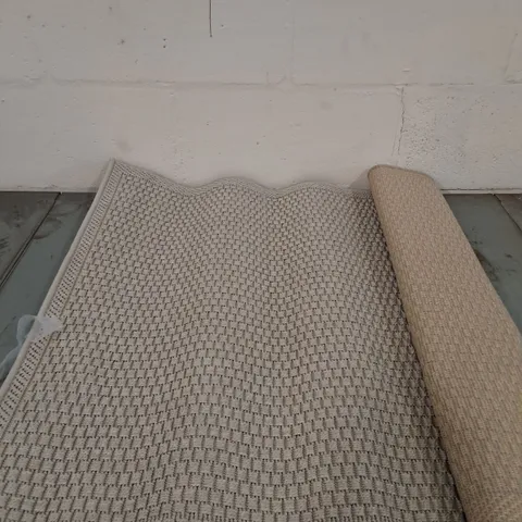 BRAND NEW PACO HOME BEIGE TIMBER RUG SIZE 80CM X 150CM