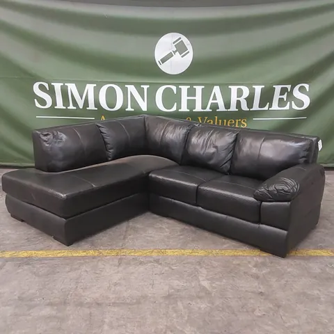 QUALITY DESIGNER FAUX LEATHER CORNER SOFA