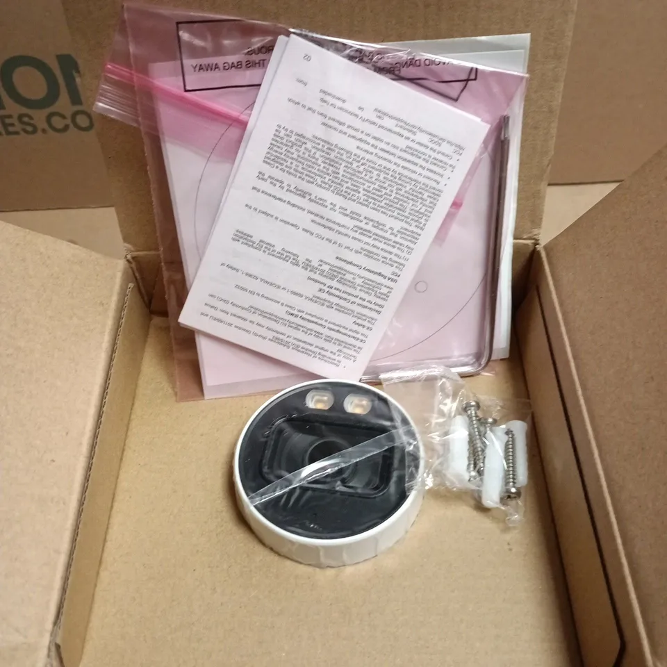 HDCVI FULL COLOR EYEBALL CAMERA BOXED