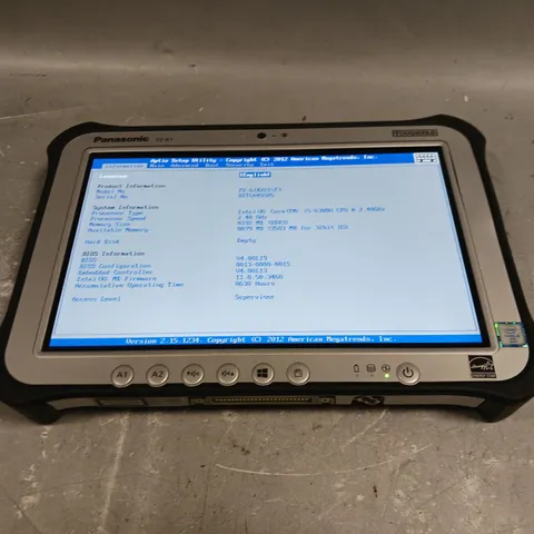 PANASONIC FZG1-4 TOUCHPAD