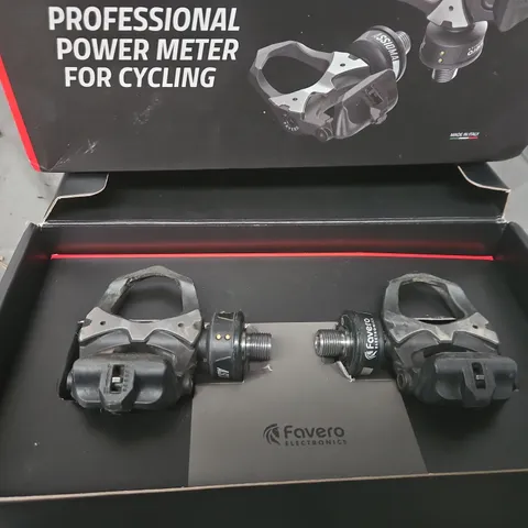 FAVERO ASSIOMA DUO POWER METER PEDALS – CYCLING (BOXED)