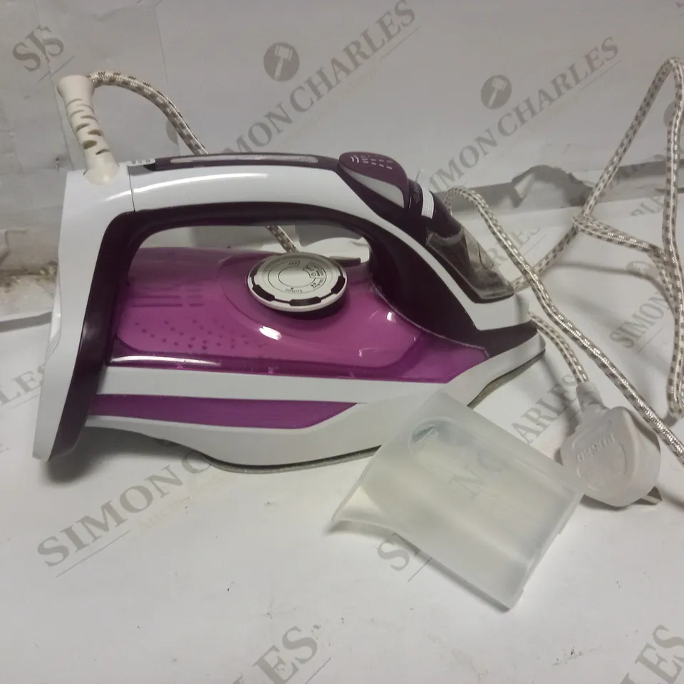 ZANUSSI 2800W STEAM IRON, PINK