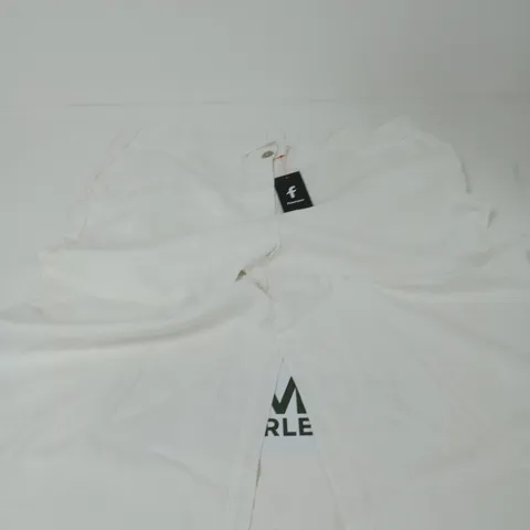 WOMEN'S WHITE TROUSERS, SIZE UK 20