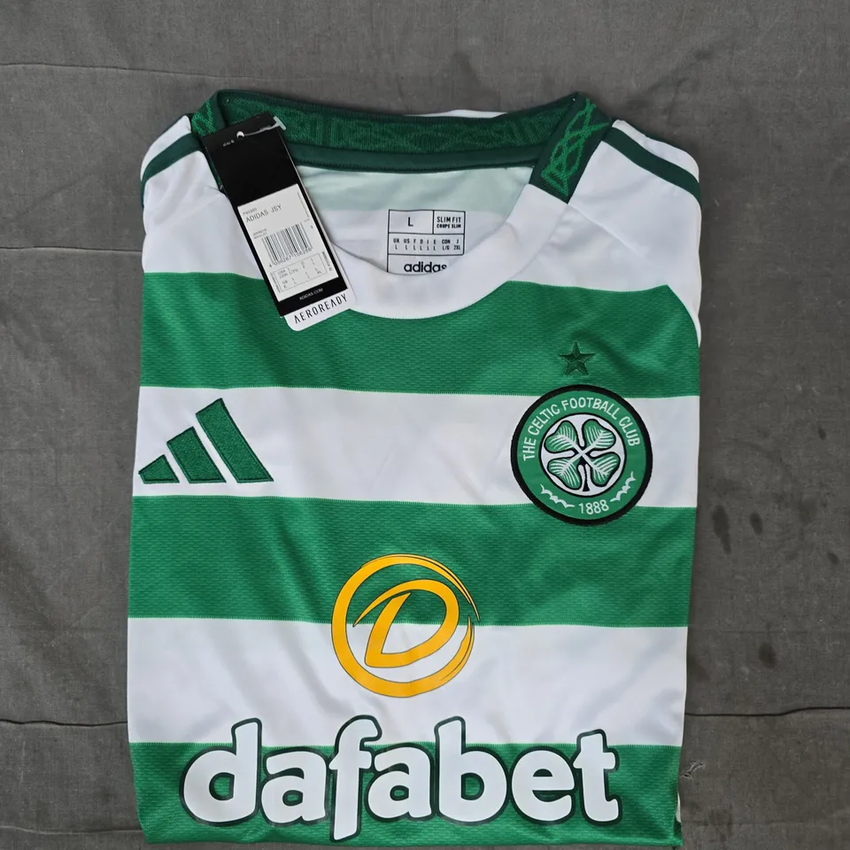 ADIDAS CELTIC FOOTBALL CLUB JERSEY SIZE UK LARGE
