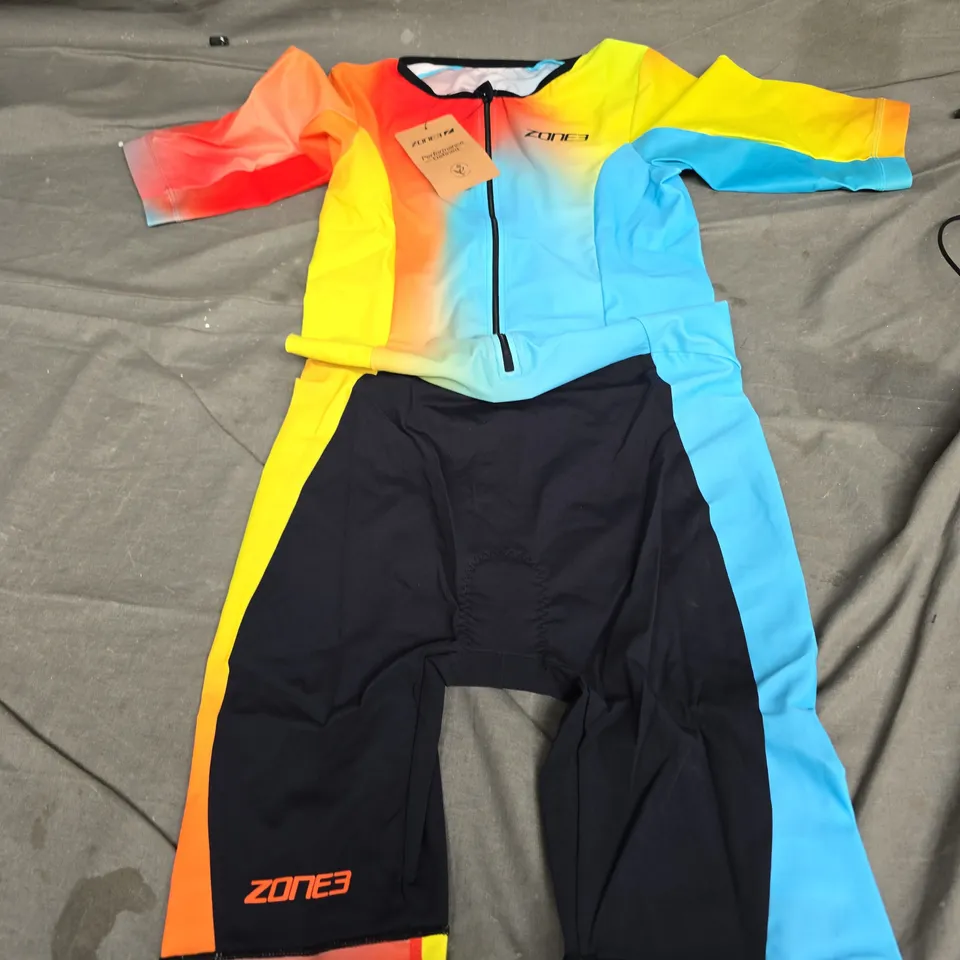 ZONE3 RAINBOW COLOUR WETSUIT/TRIATHLON SUIT – ONE-PIECE