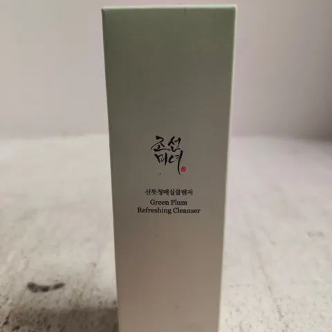 BOXED AND SEALED BEAUTY OF JOSEON GREEN PLUM REFRESHING CLEANSER - 100ML