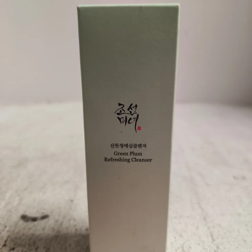 BOXED AND SEALED BEAUTY OF JOSEON GREEN PLUM REFRESHING CLEANSER - 100ML