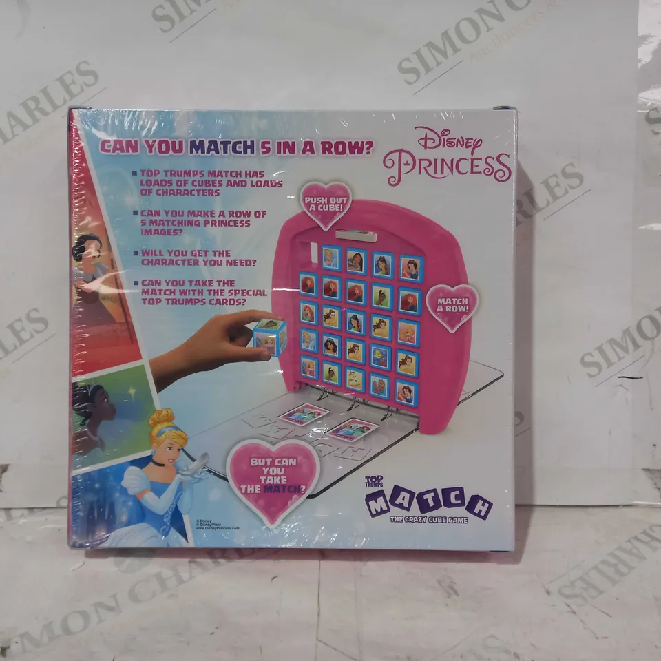 DISNEY PRINCESS TOP TRUMPS MATCH - THE CRAZY CUBE GAME