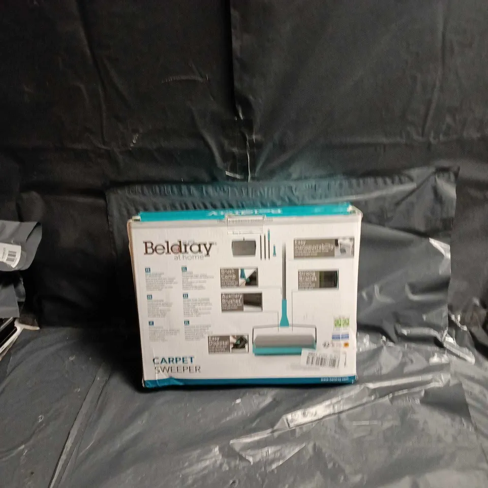 BELDRAY AT HOME CARPET SWEEPER – MANUAL (BOXED)