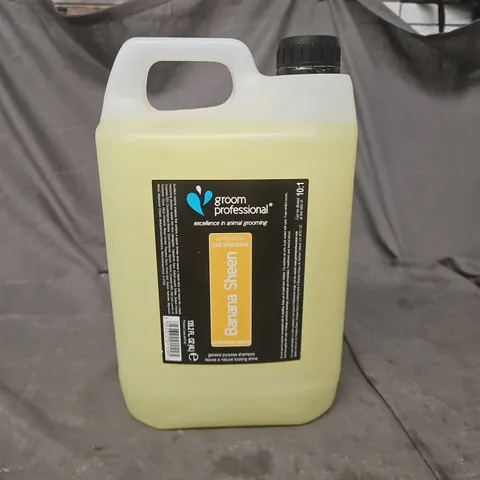 GROOM PROFESSIONAL BANANA SHEEN GENERAL PURPOSE PET SHAMPOO