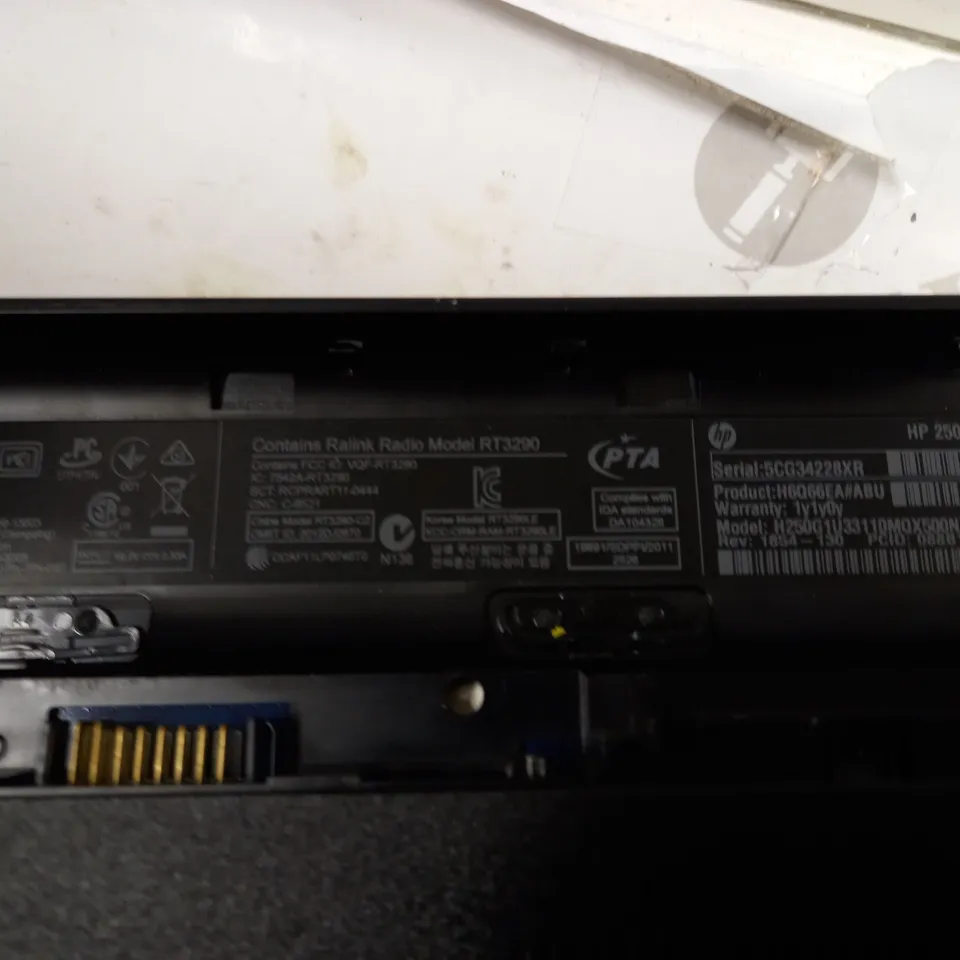 HP 250 G1 RT3290 LAPTOP