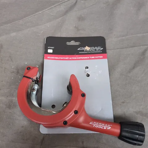 NERRAD TOOLS ADJUSTABLE RATCHET ACTION COPPER TUBE CUTTER 
