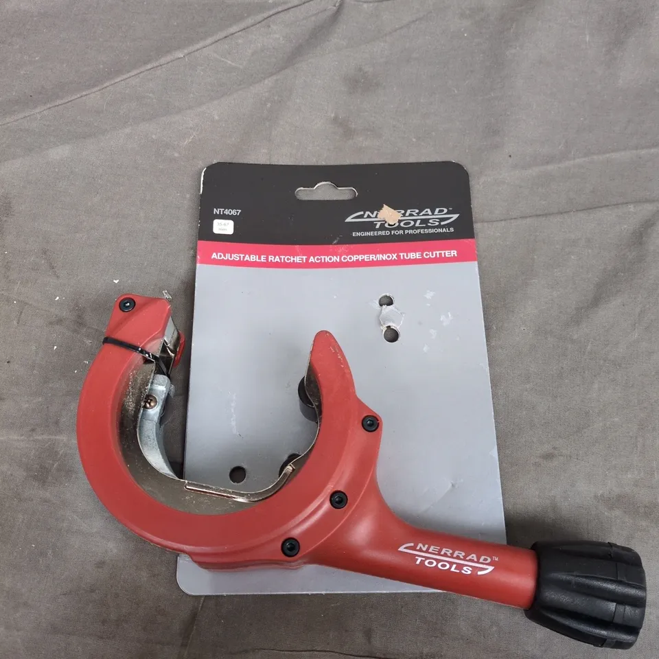 NERRAD TOOLS ADJUSTABLE RATCHET ACTION COPPER TUBE CUTTER 