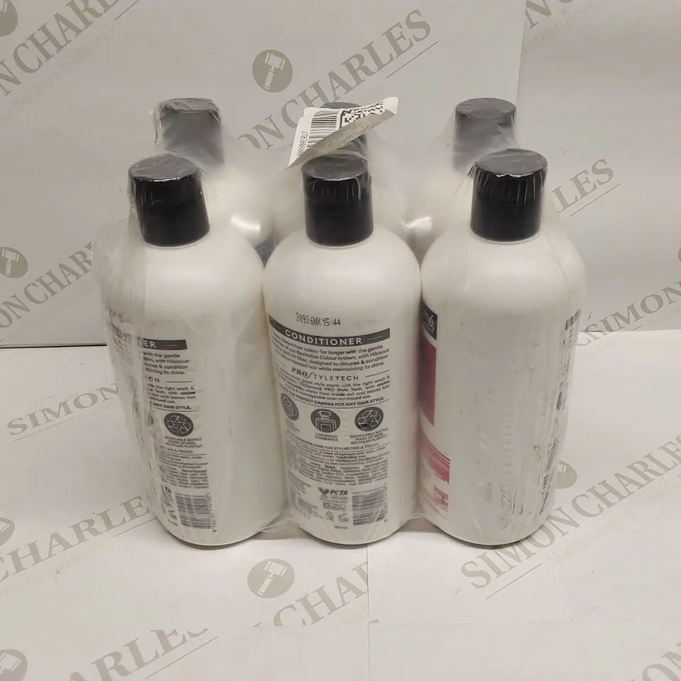APPROXIMATELY 6 X 680ml BOTTLES OF NEW TRESEMME COLOUR REVITALISE CONDITIONER 