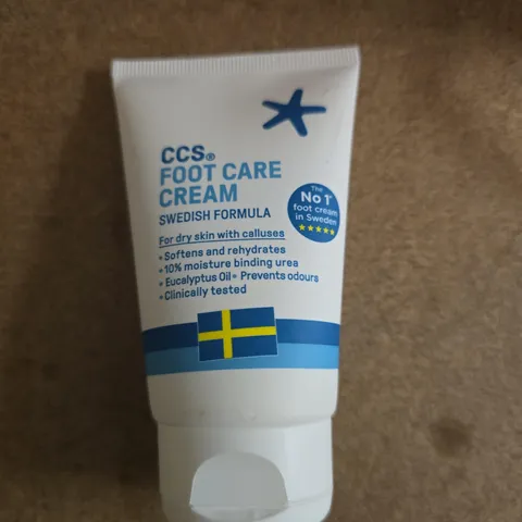 CCS FOOT CARE CREAM – SWEDISH FORMULA