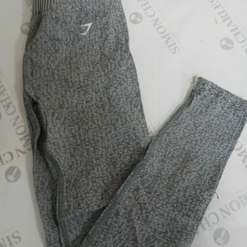 GYMSHARK GREY LEGGINGS - SIZE SMALL