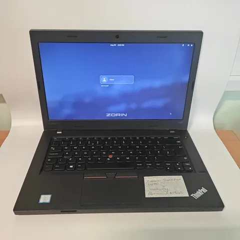 UNBOXED LENOVO THINKPAD L470 INTEL I5 7TH GEN VPRO LAPTOP IN BLACK