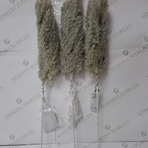 BOXED OUTLET JULIEN MACDONALD SET OF PRELIT GLITTER STEMS