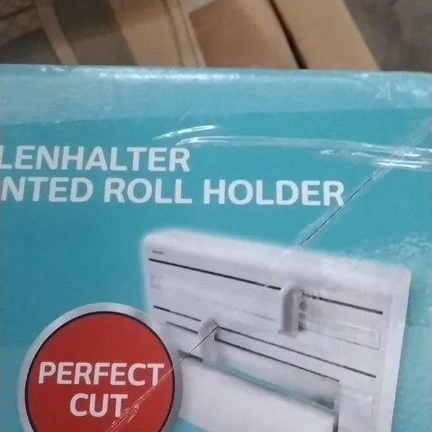 BOXED LEIFHEIT WALL MOUNTED ROLL HOLDER PARAT IN WHITE
