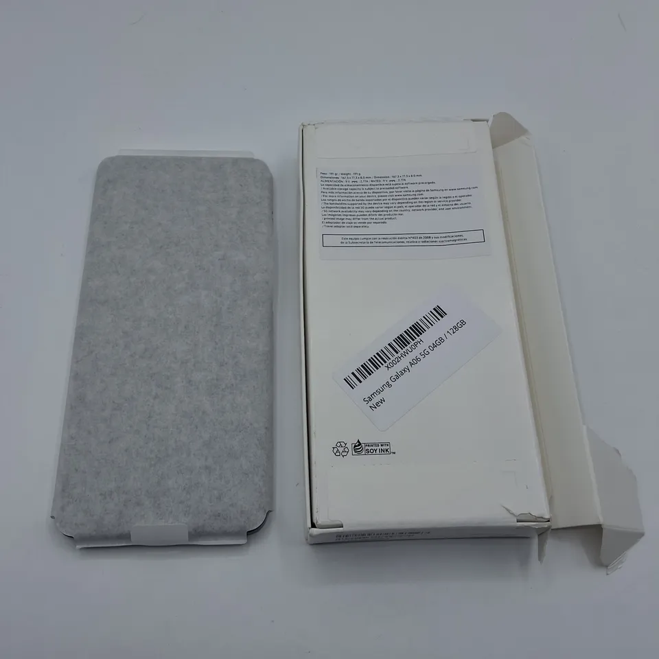 BOXED SAMSUNG GALAXY A06 5G 4GB/128GB IN BLACK - SM-A066M