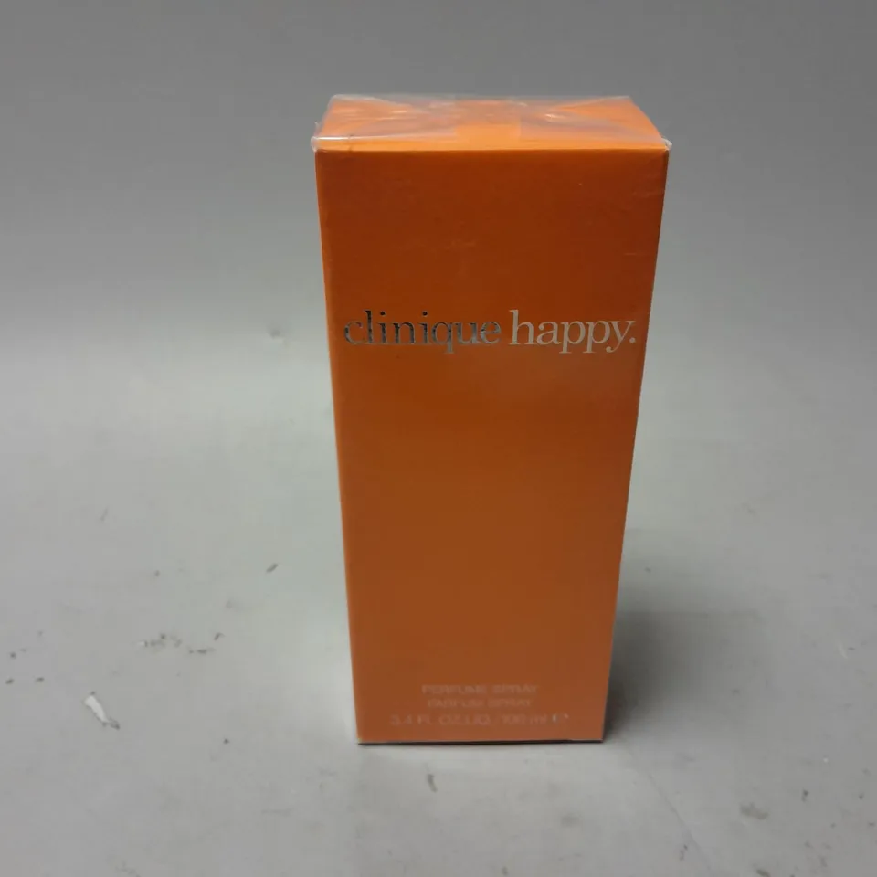 BOXED AND SEALED CLINIQUE HAPPY PERFUME SPRAY (100ml)