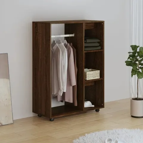 BOXED AYANDA 0 DOOR MANUFACTURED WOOD WARDROBE (1 BOX)