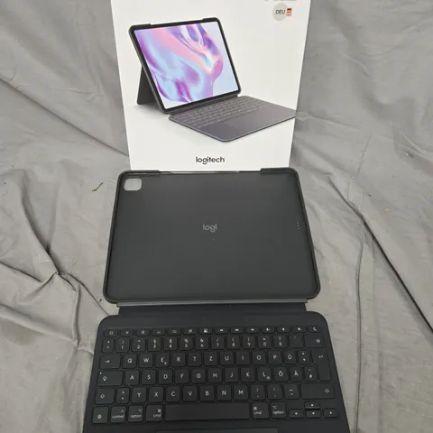 BOXED LOGITECH COMBO TOUCH IPAD PRO 13" KEYBOARD - GERMAN LAYOUT 