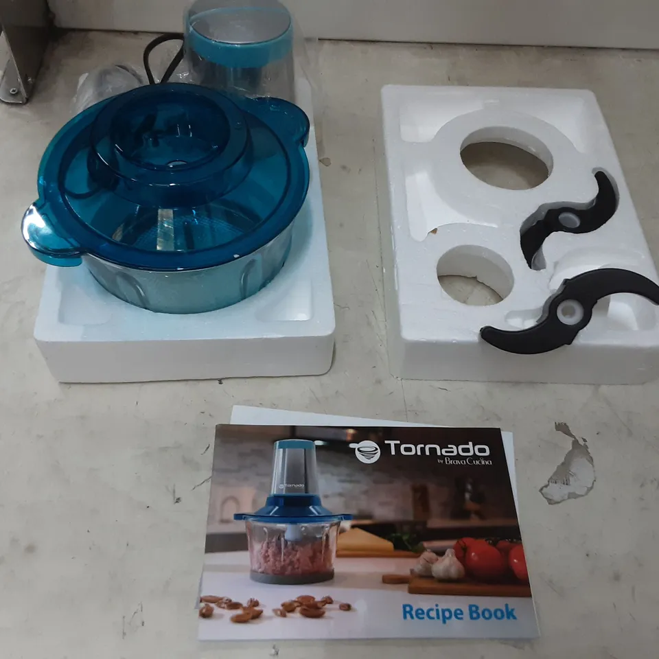 BOXED TORNADO PROFESSIONAL GRADE FOOD CHOPPER