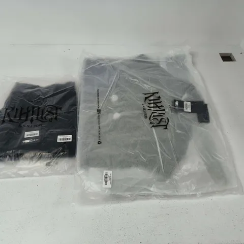 LOT OF APPROXIMATELY 15 BRAND NEW KILLSTAR CLOTHING ITEMS INCLUDES SHADOW EMPRESS KNIT TOPS AND FALLING NIGHT COATS - VARIOUS SIZES