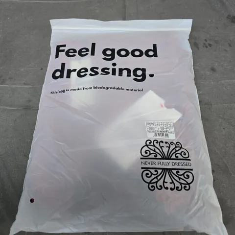 Never Fully Dressed Wine Large Sequin Mini – UK 20 