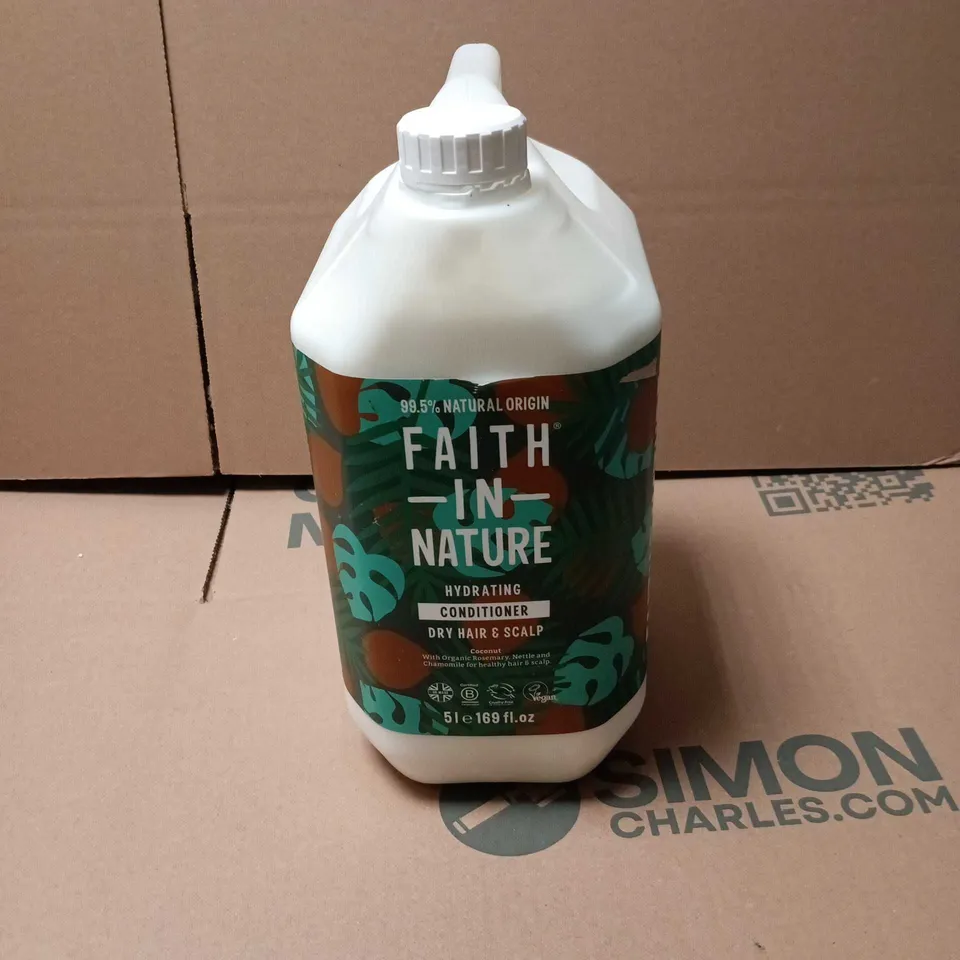 FAITH IN NATURE CONDITIONER DRY HAIR AND SCALP 5L