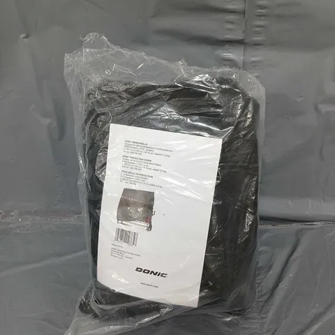 DONIC FOLDING TABLE TENNIS TABLE COVER IN BLACK